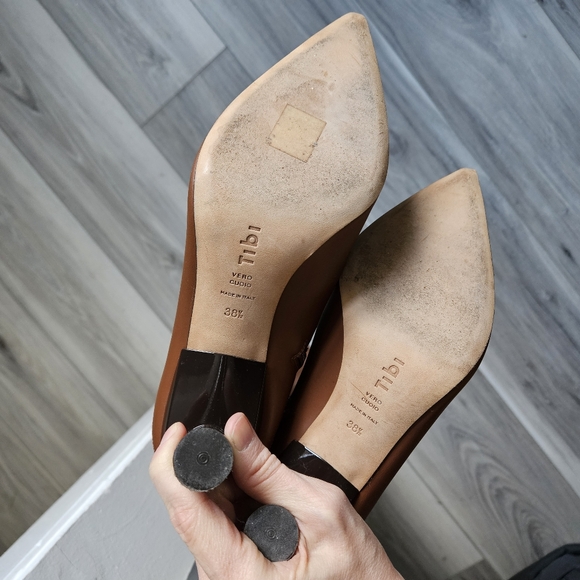 Tibi High Heel Leather Boots - Picture 8 of 8